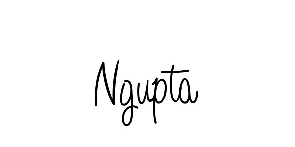 Also we have Ngupta name is the best signature style. Create professional handwritten signature collection using Angelique-Rose-font-FFP autograph style. Ngupta signature style 5 images and pictures png