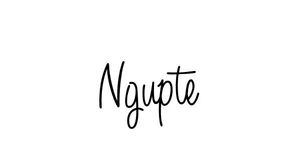 How to Draw Ngupte signature style? Angelique-Rose-font-FFP is a latest design signature styles for name Ngupte. Ngupte signature style 5 images and pictures png