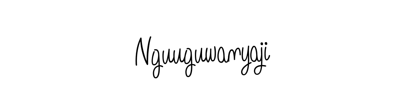 Check out images of Autograph of Nguuguwanyaji name. Actor Nguuguwanyaji Signature Style. Angelique-Rose-font-FFP is a professional sign style online. Nguuguwanyaji signature style 5 images and pictures png