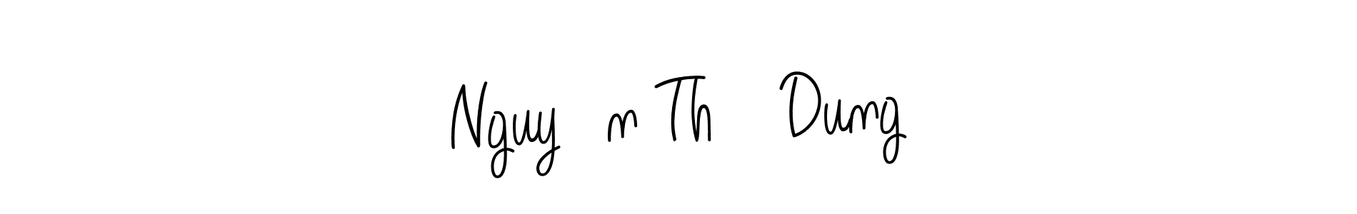 This is the best signature style for the Nguyễn Thị Dung name. Also you like these signature font (Angelique-Rose-font-FFP). Mix name signature. Nguyễn Thị Dung signature style 5 images and pictures png