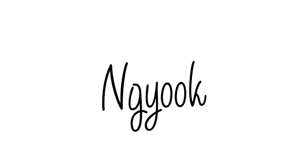 Once you've used our free online signature maker to create your best signature Angelique-Rose-font-FFP style, it's time to enjoy all of the benefits that Ngyook name signing documents. Ngyook signature style 5 images and pictures png