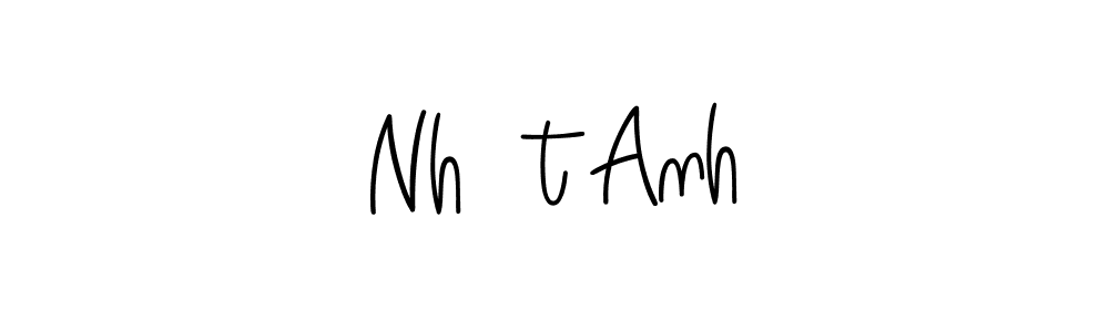 Make a short Nhật Anh signature style. Manage your documents anywhere anytime using Angelique-Rose-font-FFP. Create and add eSignatures, submit forms, share and send files easily. Nhật Anh signature style 5 images and pictures png