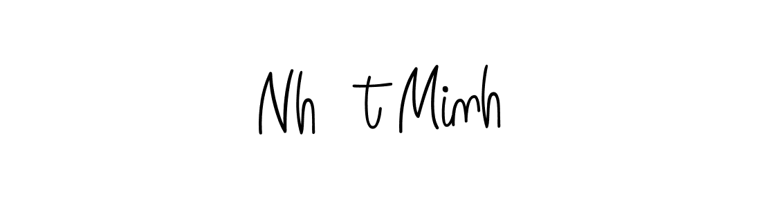 How to Draw Nhật Minh signature style? Angelique-Rose-font-FFP is a latest design signature styles for name Nhật Minh. Nhật Minh signature style 5 images and pictures png