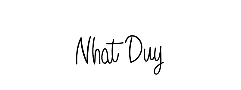 Once you've used our free online signature maker to create your best signature Angelique-Rose-font-FFP style, it's time to enjoy all of the benefits that Nhat Duy name signing documents. Nhat Duy signature style 5 images and pictures png
