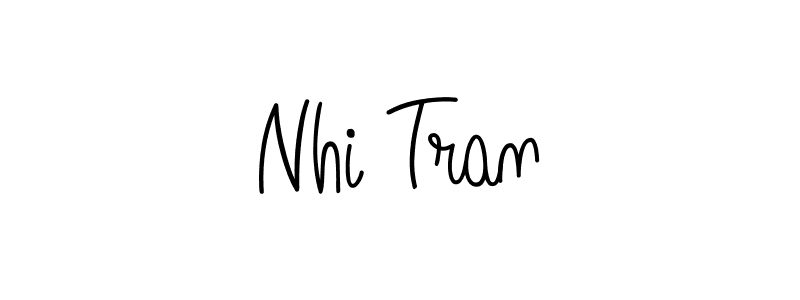 This is the best signature style for the Nhi Tran name. Also you like these signature font (Angelique-Rose-font-FFP). Mix name signature. Nhi Tran signature style 5 images and pictures png
