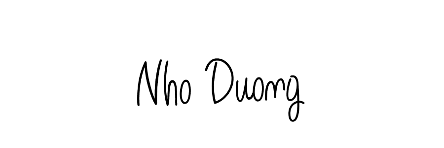 It looks lik you need a new signature style for name Nho Duong. Design unique handwritten (Angelique-Rose-font-FFP) signature with our free signature maker in just a few clicks. Nho Duong signature style 5 images and pictures png