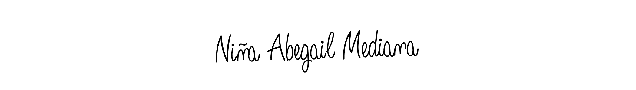 You can use this online signature creator to create a handwritten signature for the name Niña Abegail Mediana. This is the best online autograph maker. Niña Abegail Mediana signature style 5 images and pictures png