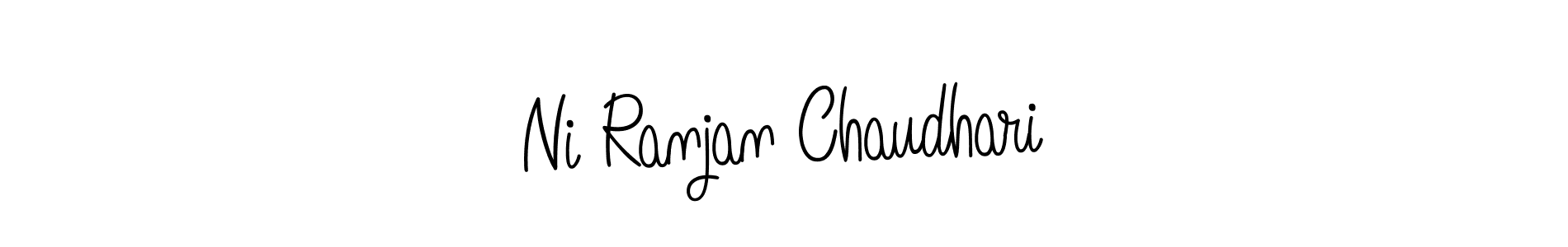 Create a beautiful signature design for name Ni Ranjan Chaudhari. With this signature (Angelique-Rose-font-FFP) fonts, you can make a handwritten signature for free. Ni Ranjan Chaudhari signature style 5 images and pictures png