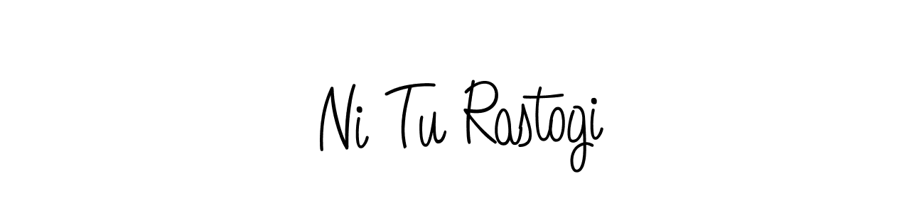 Similarly Angelique-Rose-font-FFP is the best handwritten signature design. Signature creator online .You can use it as an online autograph creator for name Ni Tu Rastogi. Ni Tu Rastogi signature style 5 images and pictures png