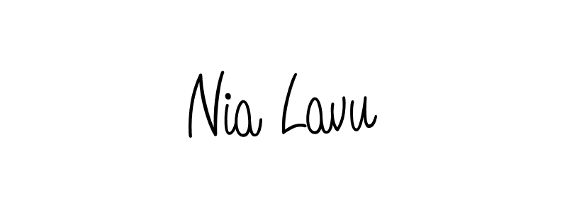 It looks lik you need a new signature style for name Nia Lavu. Design unique handwritten (Angelique-Rose-font-FFP) signature with our free signature maker in just a few clicks. Nia Lavu signature style 5 images and pictures png