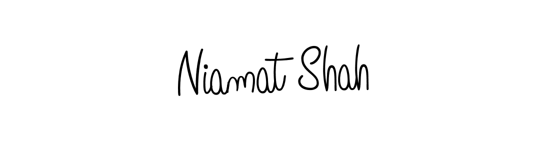 Best and Professional Signature Style for Niamat Shah. Angelique-Rose-font-FFP Best Signature Style Collection. Niamat Shah signature style 5 images and pictures png