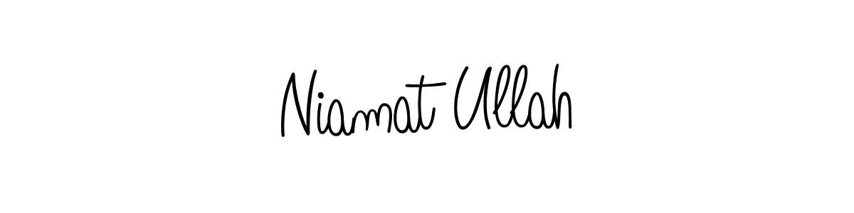 Similarly Angelique-Rose-font-FFP is the best handwritten signature design. Signature creator online .You can use it as an online autograph creator for name Niamat Ullah. Niamat Ullah signature style 5 images and pictures png