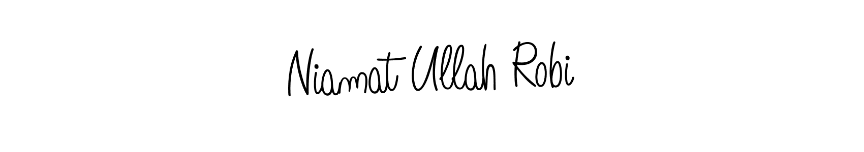 It looks lik you need a new signature style for name Niamat Ullah Robi. Design unique handwritten (Angelique-Rose-font-FFP) signature with our free signature maker in just a few clicks. Niamat Ullah Robi signature style 5 images and pictures png