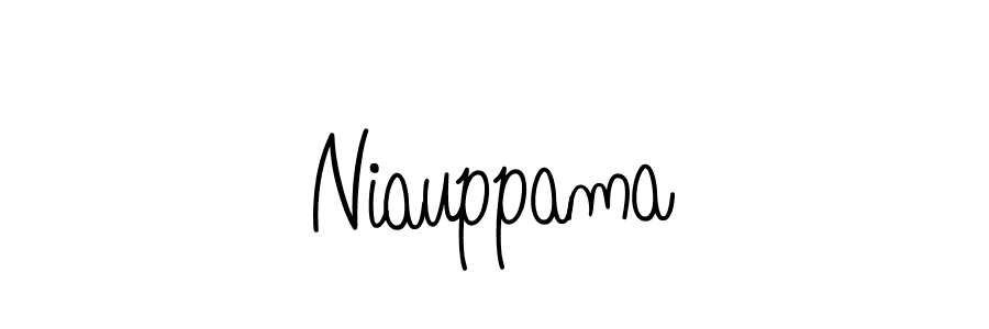 Also we have Niauppama name is the best signature style. Create professional handwritten signature collection using Angelique-Rose-font-FFP autograph style. Niauppama signature style 5 images and pictures png