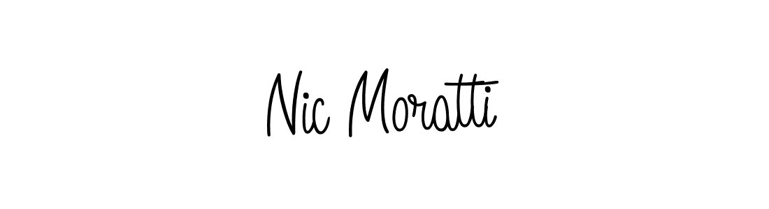 Create a beautiful signature design for name Nic Moratti. With this signature (Angelique-Rose-font-FFP) fonts, you can make a handwritten signature for free. Nic Moratti signature style 5 images and pictures png