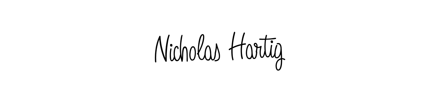 if you are searching for the best signature style for your name Nicholas Hartig. so please give up your signature search. here we have designed multiple signature styles  using Angelique-Rose-font-FFP. Nicholas Hartig signature style 5 images and pictures png