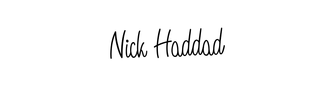 Similarly Angelique-Rose-font-FFP is the best handwritten signature design. Signature creator online .You can use it as an online autograph creator for name Nick Haddad. Nick Haddad signature style 5 images and pictures png