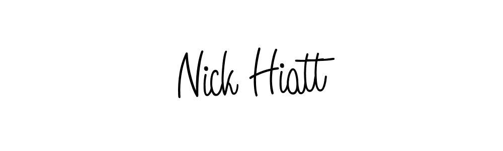 Also we have Nick Hiatt name is the best signature style. Create professional handwritten signature collection using Angelique-Rose-font-FFP autograph style. Nick Hiatt signature style 5 images and pictures png