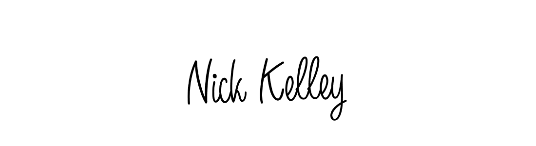 Design your own signature with our free online signature maker. With this signature software, you can create a handwritten (Angelique-Rose-font-FFP) signature for name Nick Kelley. Nick Kelley signature style 5 images and pictures png