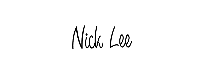 Make a beautiful signature design for name Nick Lee. Use this online signature maker to create a handwritten signature for free. Nick Lee signature style 5 images and pictures png