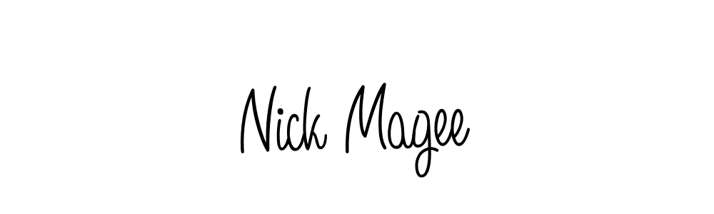 Also You can easily find your signature by using the search form. We will create Nick Magee name handwritten signature images for you free of cost using Angelique-Rose-font-FFP sign style. Nick Magee signature style 5 images and pictures png
