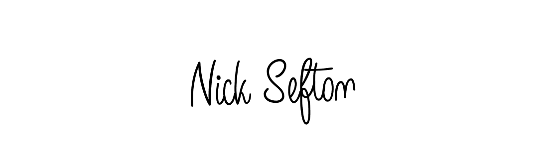 Once you've used our free online signature maker to create your best signature Angelique-Rose-font-FFP style, it's time to enjoy all of the benefits that Nick Sefton name signing documents. Nick Sefton signature style 5 images and pictures png