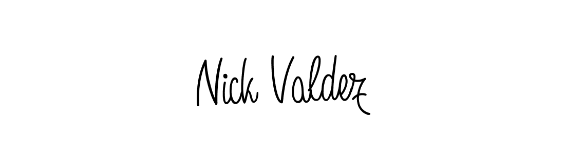 Make a beautiful signature design for name Nick Valdez. Use this online signature maker to create a handwritten signature for free. Nick Valdez signature style 5 images and pictures png