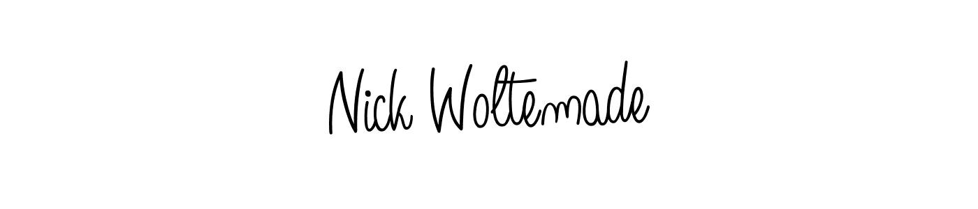 How to Draw Nick Woltemade signature style? Angelique-Rose-font-FFP is a latest design signature styles for name Nick Woltemade. Nick Woltemade signature style 5 images and pictures png