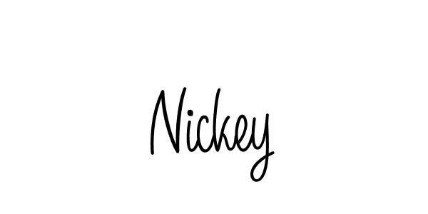 Angelique-Rose-font-FFP is a professional signature style that is perfect for those who want to add a touch of class to their signature. It is also a great choice for those who want to make their signature more unique. Get Nickey name to fancy signature for free. Nickey signature style 5 images and pictures png