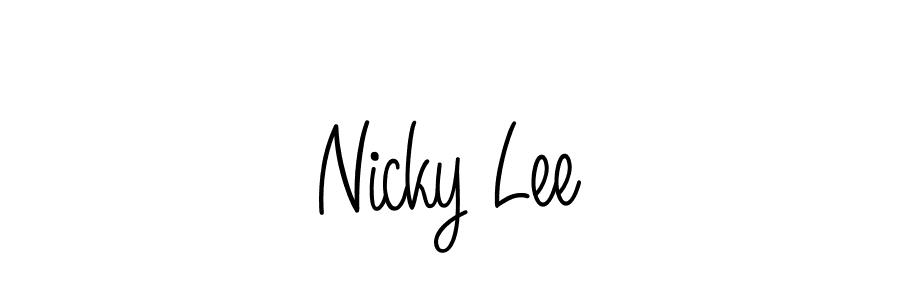 Check out images of Autograph of Nicky Lee name. Actor Nicky Lee Signature Style. Angelique-Rose-font-FFP is a professional sign style online. Nicky Lee signature style 5 images and pictures png
