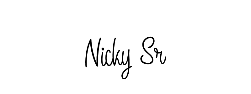 Best and Professional Signature Style for Nicky Sr. Angelique-Rose-font-FFP Best Signature Style Collection. Nicky Sr signature style 5 images and pictures png