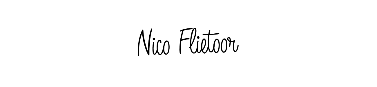 This is the best signature style for the Nico Flietoor name. Also you like these signature font (Angelique-Rose-font-FFP). Mix name signature. Nico Flietoor signature style 5 images and pictures png