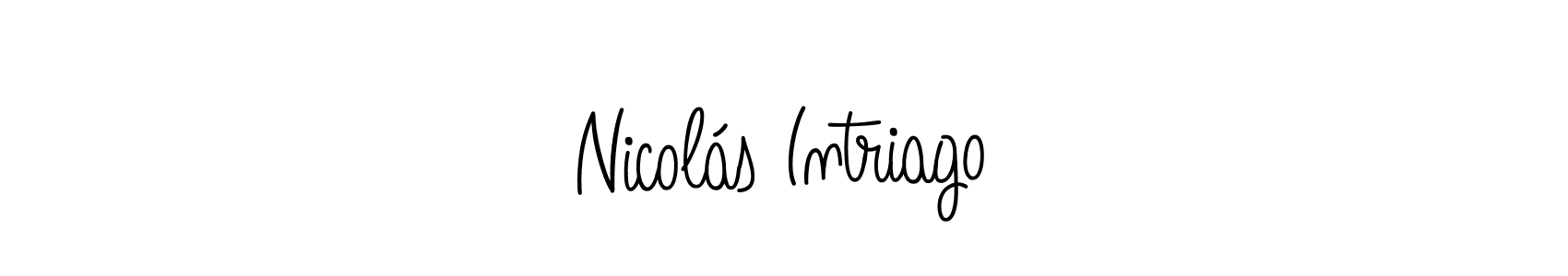 Here are the top 10 professional signature styles for the name Nicolás Intriago. These are the best autograph styles you can use for your name. Nicolás Intriago signature style 5 images and pictures png