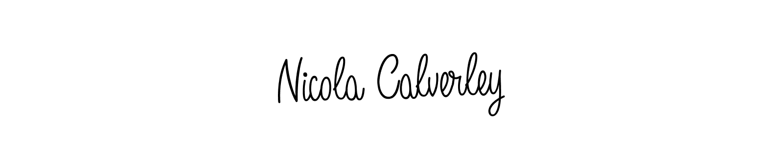 Once you've used our free online signature maker to create your best signature Angelique-Rose-font-FFP style, it's time to enjoy all of the benefits that Nicola Calverley name signing documents. Nicola Calverley signature style 5 images and pictures png