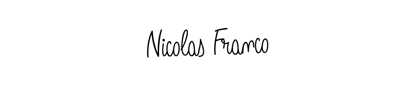 Also we have Nicolas Franco name is the best signature style. Create professional handwritten signature collection using Angelique-Rose-font-FFP autograph style. Nicolas Franco signature style 5 images and pictures png