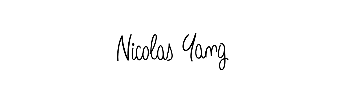 Make a beautiful signature design for name Nicolas Yang. Use this online signature maker to create a handwritten signature for free. Nicolas Yang signature style 5 images and pictures png