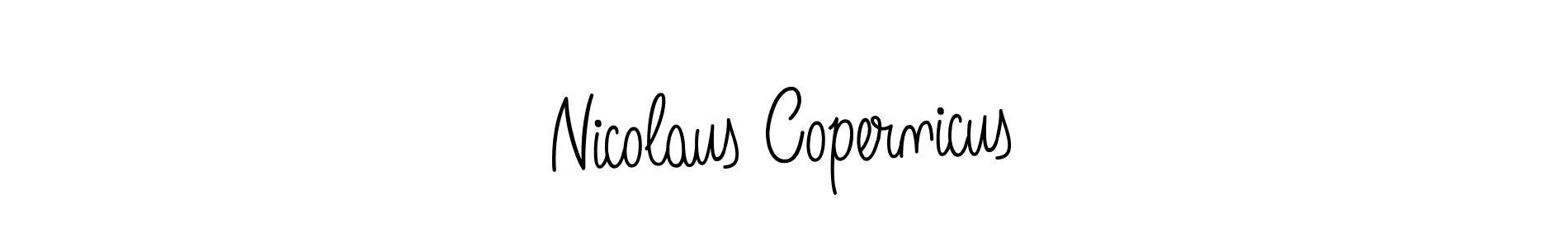 Create a beautiful signature design for name Nicolaus Copernicus. With this signature (Angelique-Rose-font-FFP) fonts, you can make a handwritten signature for free. Nicolaus Copernicus signature style 5 images and pictures png