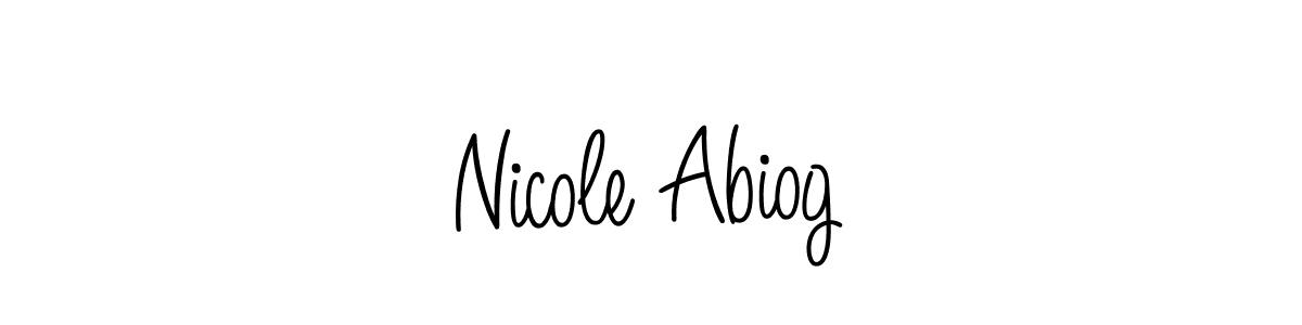 It looks lik you need a new signature style for name Nicole Abiog. Design unique handwritten (Angelique-Rose-font-FFP) signature with our free signature maker in just a few clicks. Nicole Abiog signature style 5 images and pictures png
