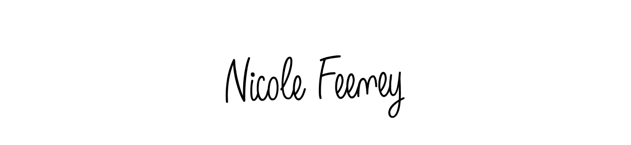 How to Draw Nicole Feeney signature style? Angelique-Rose-font-FFP is a latest design signature styles for name Nicole Feeney. Nicole Feeney signature style 5 images and pictures png