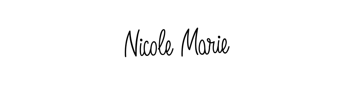 Similarly Angelique-Rose-font-FFP is the best handwritten signature design. Signature creator online .You can use it as an online autograph creator for name Nicole Marie. Nicole Marie signature style 5 images and pictures png