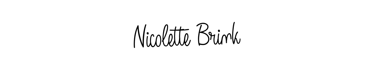 Here are the top 10 professional signature styles for the name Nicolette Brink. These are the best autograph styles you can use for your name. Nicolette Brink signature style 5 images and pictures png