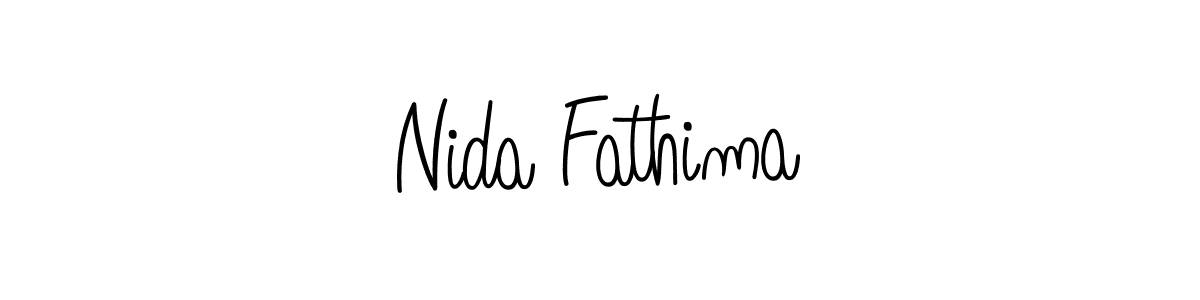 You can use this online signature creator to create a handwritten signature for the name Nida Fathima. This is the best online autograph maker. Nida Fathima signature style 5 images and pictures png