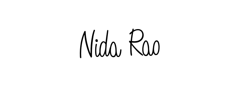 Make a beautiful signature design for name Nida Rao. Use this online signature maker to create a handwritten signature for free. Nida Rao signature style 5 images and pictures png
