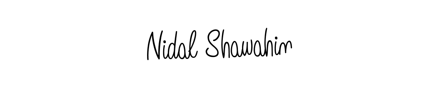 Here are the top 10 professional signature styles for the name Nidal Shawahin. These are the best autograph styles you can use for your name. Nidal Shawahin signature style 5 images and pictures png