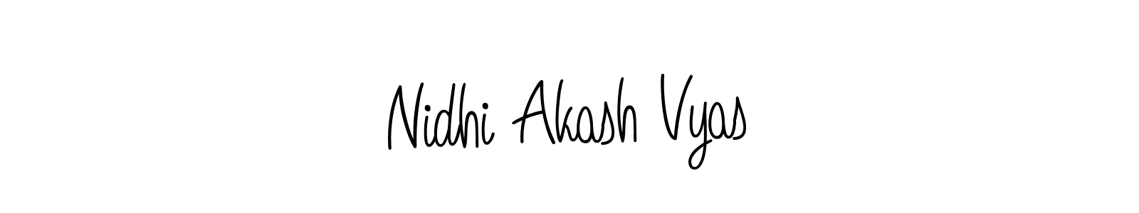 Similarly Angelique-Rose-font-FFP is the best handwritten signature design. Signature creator online .You can use it as an online autograph creator for name Nidhi Akash Vyas. Nidhi Akash Vyas signature style 5 images and pictures png