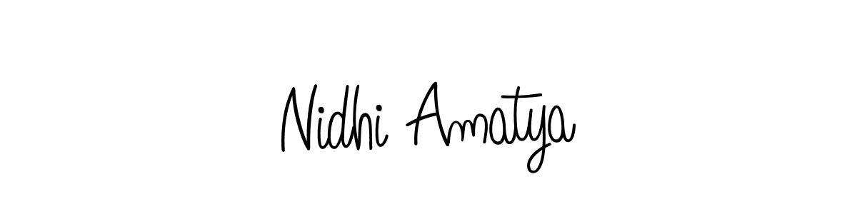It looks lik you need a new signature style for name Nidhi Amatya. Design unique handwritten (Angelique-Rose-font-FFP) signature with our free signature maker in just a few clicks. Nidhi Amatya signature style 5 images and pictures png