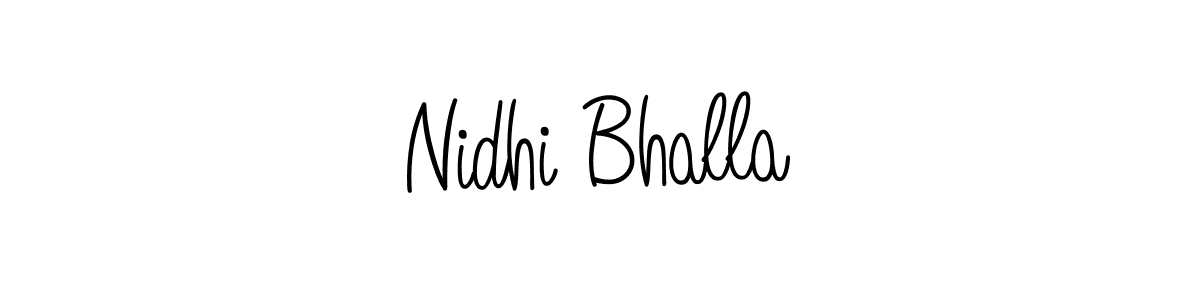 Once you've used our free online signature maker to create your best signature Angelique-Rose-font-FFP style, it's time to enjoy all of the benefits that Nidhi Bhalla name signing documents. Nidhi Bhalla signature style 5 images and pictures png