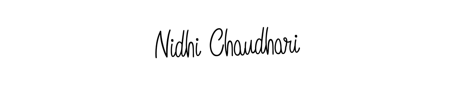 How to Draw Nidhi Chaudhari signature style? Angelique-Rose-font-FFP is a latest design signature styles for name Nidhi Chaudhari. Nidhi Chaudhari signature style 5 images and pictures png