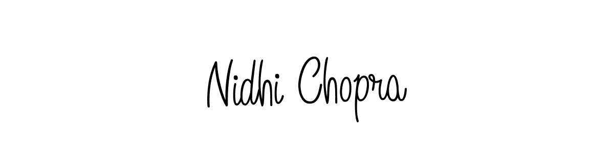 Similarly Angelique-Rose-font-FFP is the best handwritten signature design. Signature creator online .You can use it as an online autograph creator for name Nidhi Chopra. Nidhi Chopra signature style 5 images and pictures png