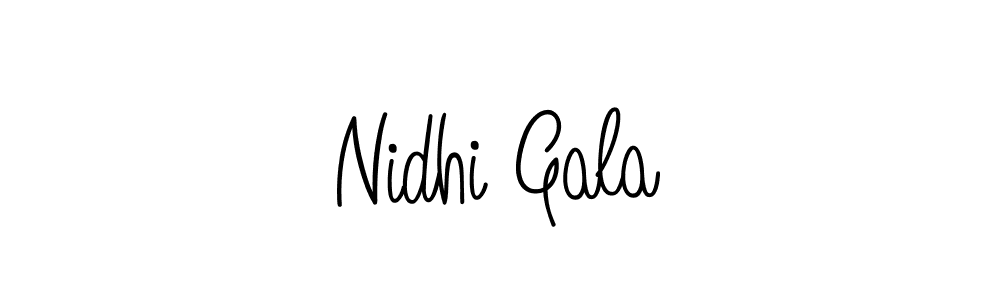 How to Draw Nidhi Gala signature style? Angelique-Rose-font-FFP is a latest design signature styles for name Nidhi Gala. Nidhi Gala signature style 5 images and pictures png